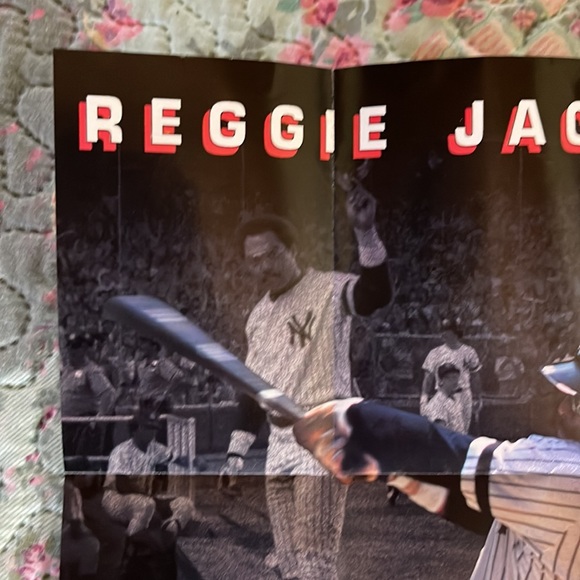 ⚾️ Reggie Jackson - Mr October Mini Poster ~ Kellogg’s Promotion ⚾️ - Picture 4 of 11